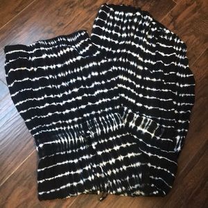 Tie-Die Strapless Maxi